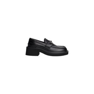 Tommy Hilfiger Jeans Black Leather High Heel Women's Pumps